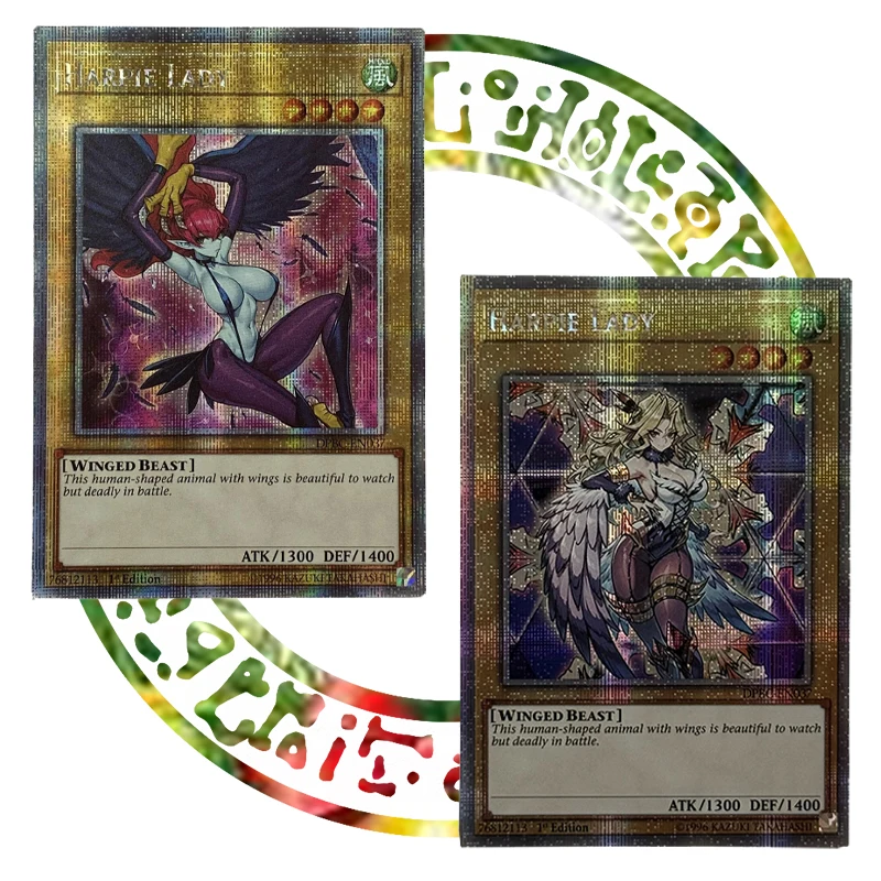 Yu-Gi-Oh! Collection DIY Proxy Cards Harpie Lady Mai Valentine Kujaku Mai Non-Original TCG Children's Gift English Collection