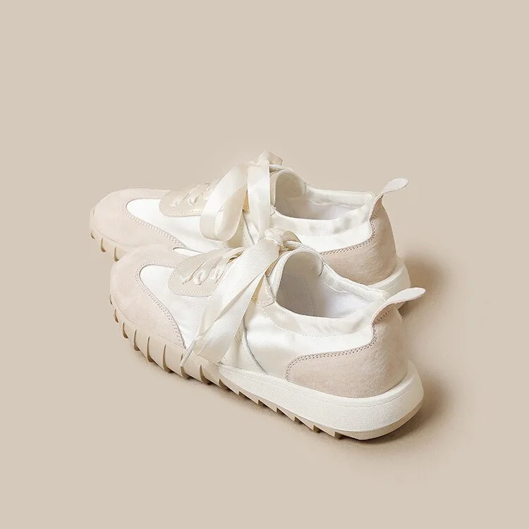 

2025 Autumn New Women's Casual Shoes, Lightweight and Breathable Sports Shoes, Fashionable and Versatile Round Toe Women's Shoes