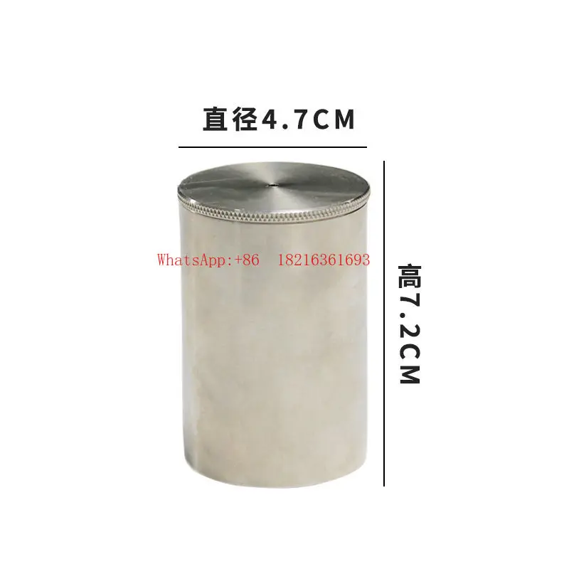 Flow Meter Liquid Specific Gravity Cup, Density Cup, Powder Flow Rate Meter Glaze Density Measuring Instrument
