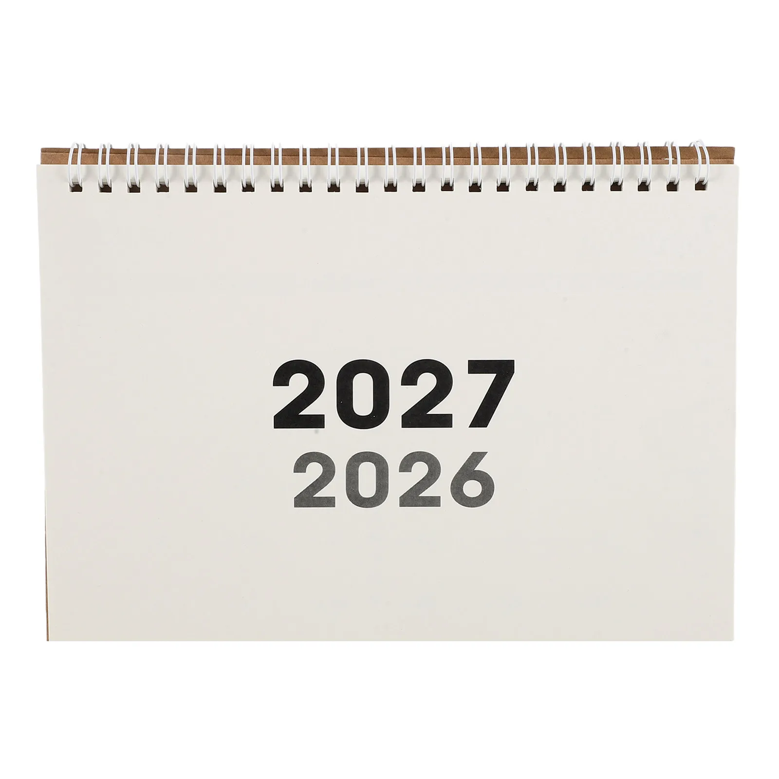 Standing Desk Calendar 2027 Desktop Monthly Planner Spiral Flip Note Pad for Scheduling Meetings Events Office Home 8.3x5.9