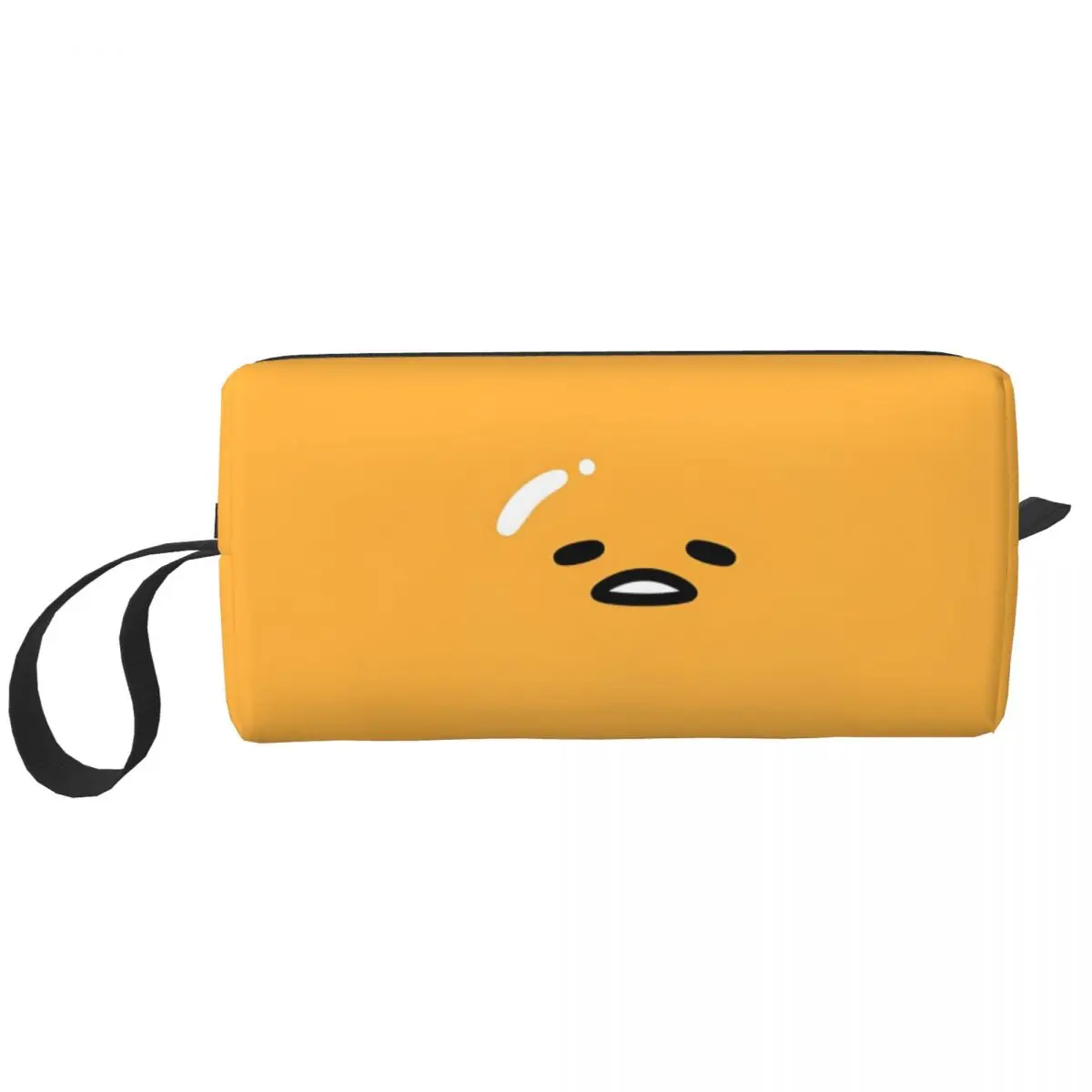 Gudetama The Lazy Egg Cosmetic Bag Women Makeup Bags Travel Zipper Toiletry Bag Organizer Merch