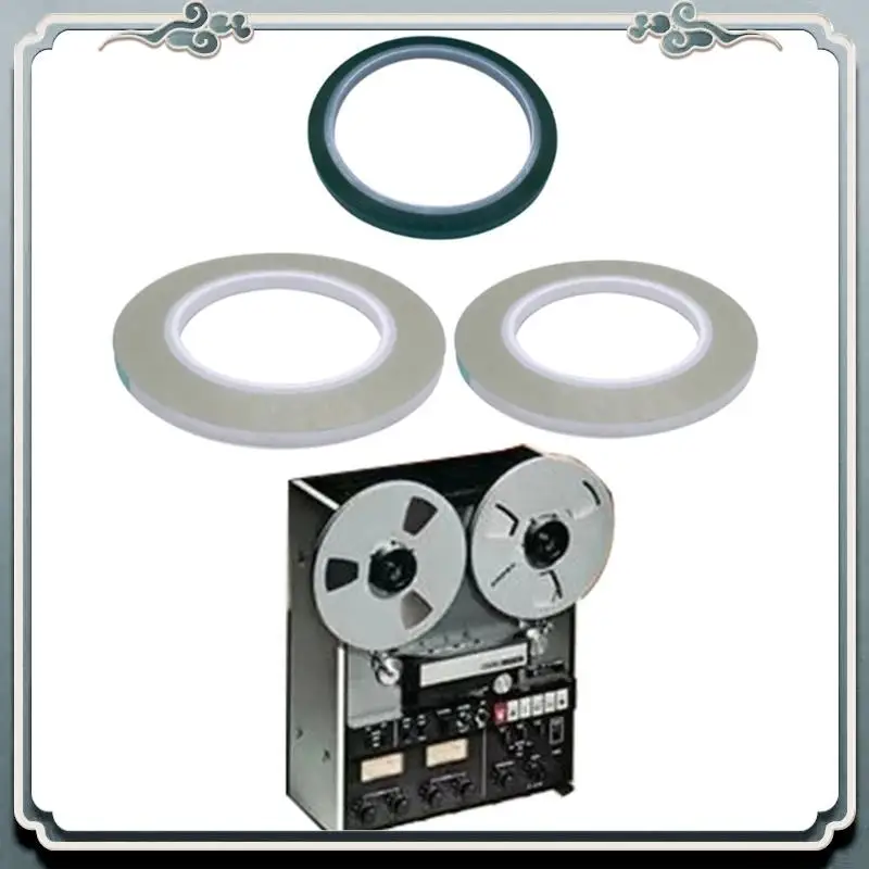 Premium NEW 1/4Inch 125Mx2pcs Transparency Leader Tape For Reel To Reel Tapes