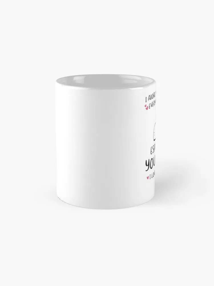 Copy of I Adore You And Love Every Part Of You I Love Your Butt Coffee Mug Office Coffee Mug The Bee lovers Birthday Gift Mug