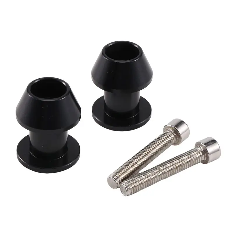 A20K-2Pcs M6 X1.5 Motorcycle Cnc Swing Sliders Spools Stand Screw For Fz01 Fz03 Fz09 Fz10 Yzf R1 R3 R6 R25 R125 R1000
