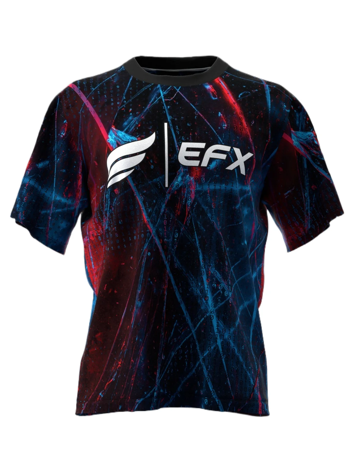 Bowling Jersey, Quick Dry Breathable, Futuristic Electric Crack Graphic, Cool Cyber Vibe for Bowling Games with Close Friends