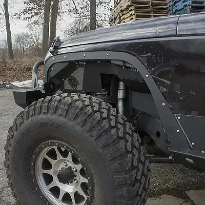 Imagen 4: Accesorios para coche: Cejas de rueda ultra estrechas para Wrangler de 4 puertas