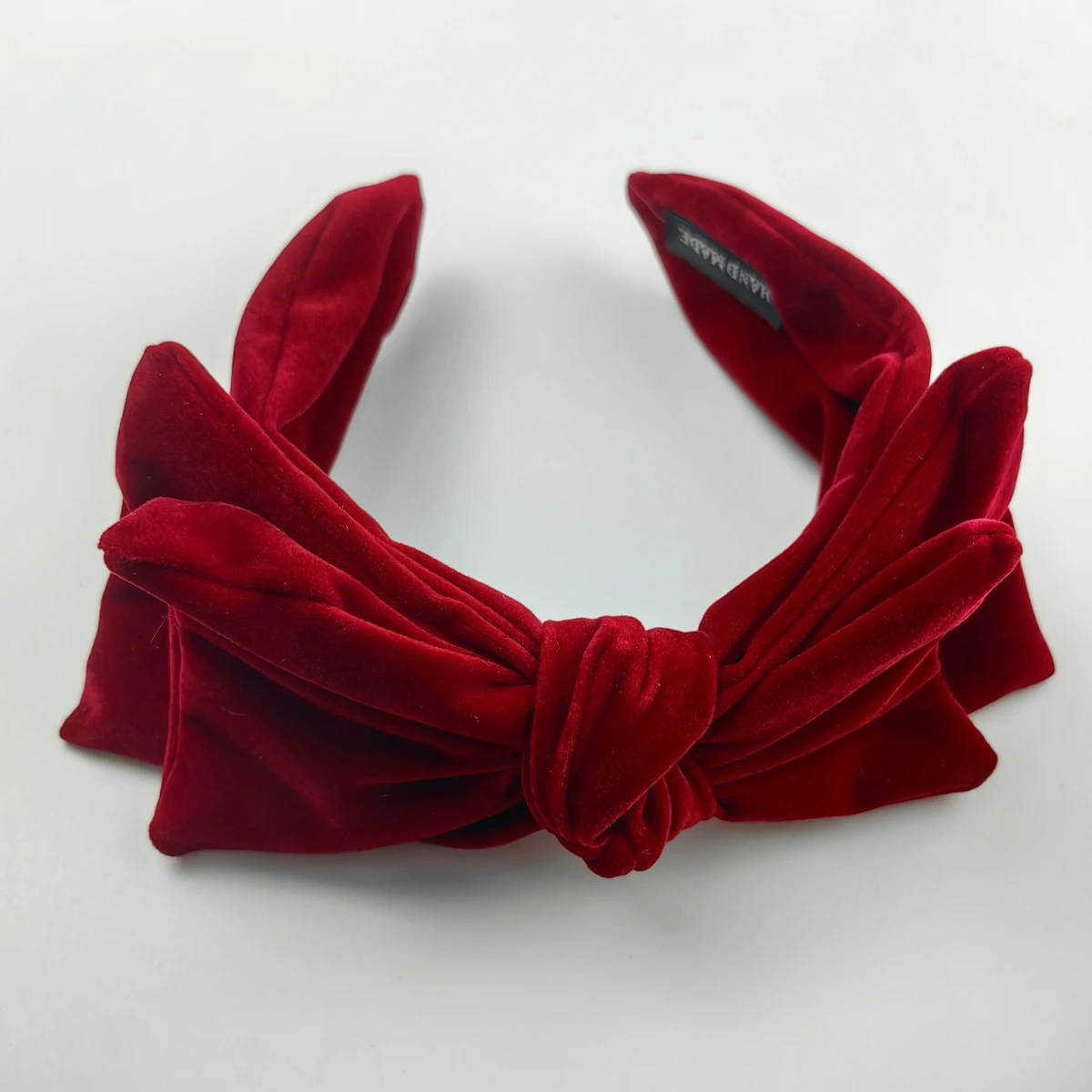 Large Bow Knotted Velvet Wide Headband Velour Hair Band Bowknot Accessories for Women Girls