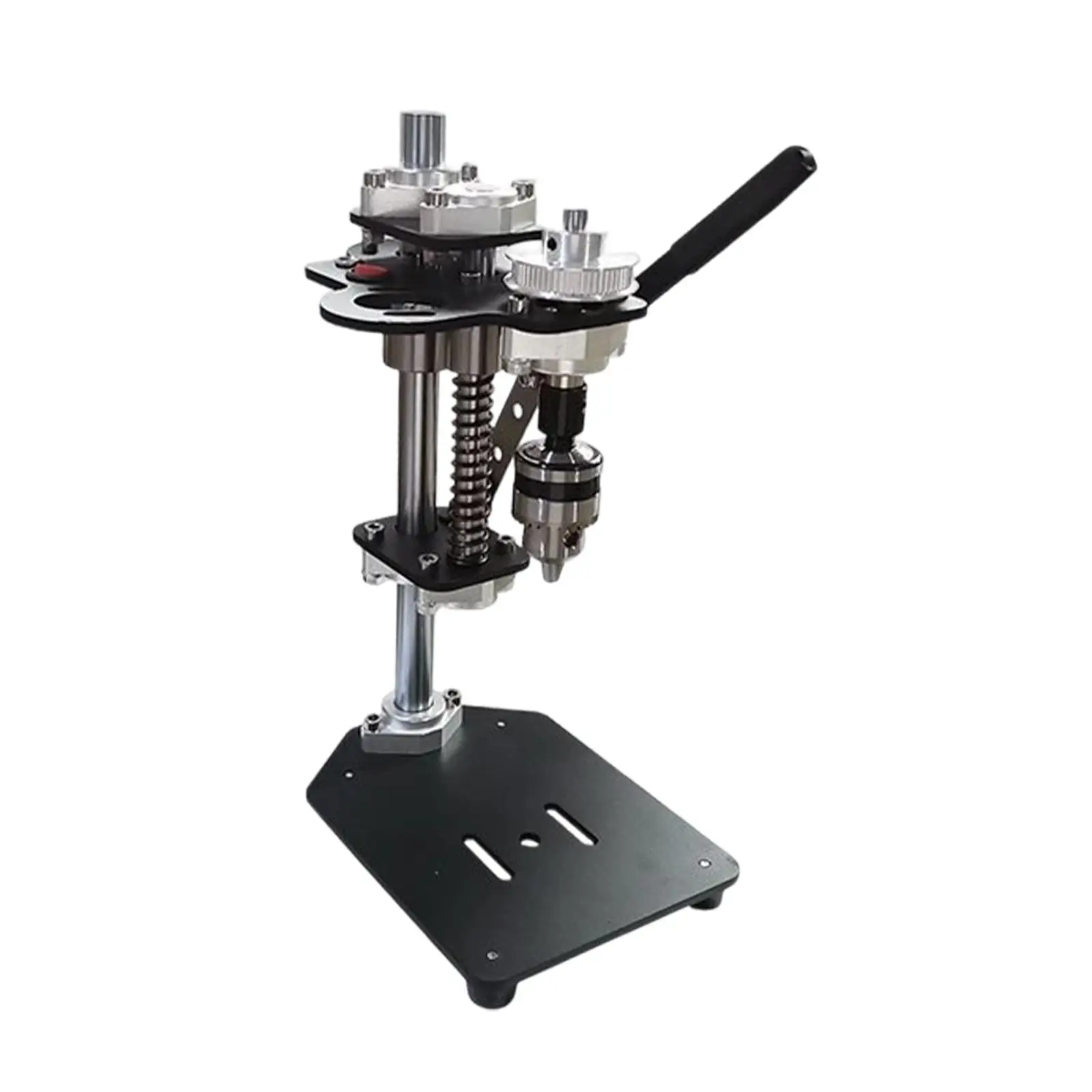 

Electric Tapping Machine Desktop Sturdy Attachment Durability Portable Vertical Tapping Tool Precision Guide Drill Stand for 997