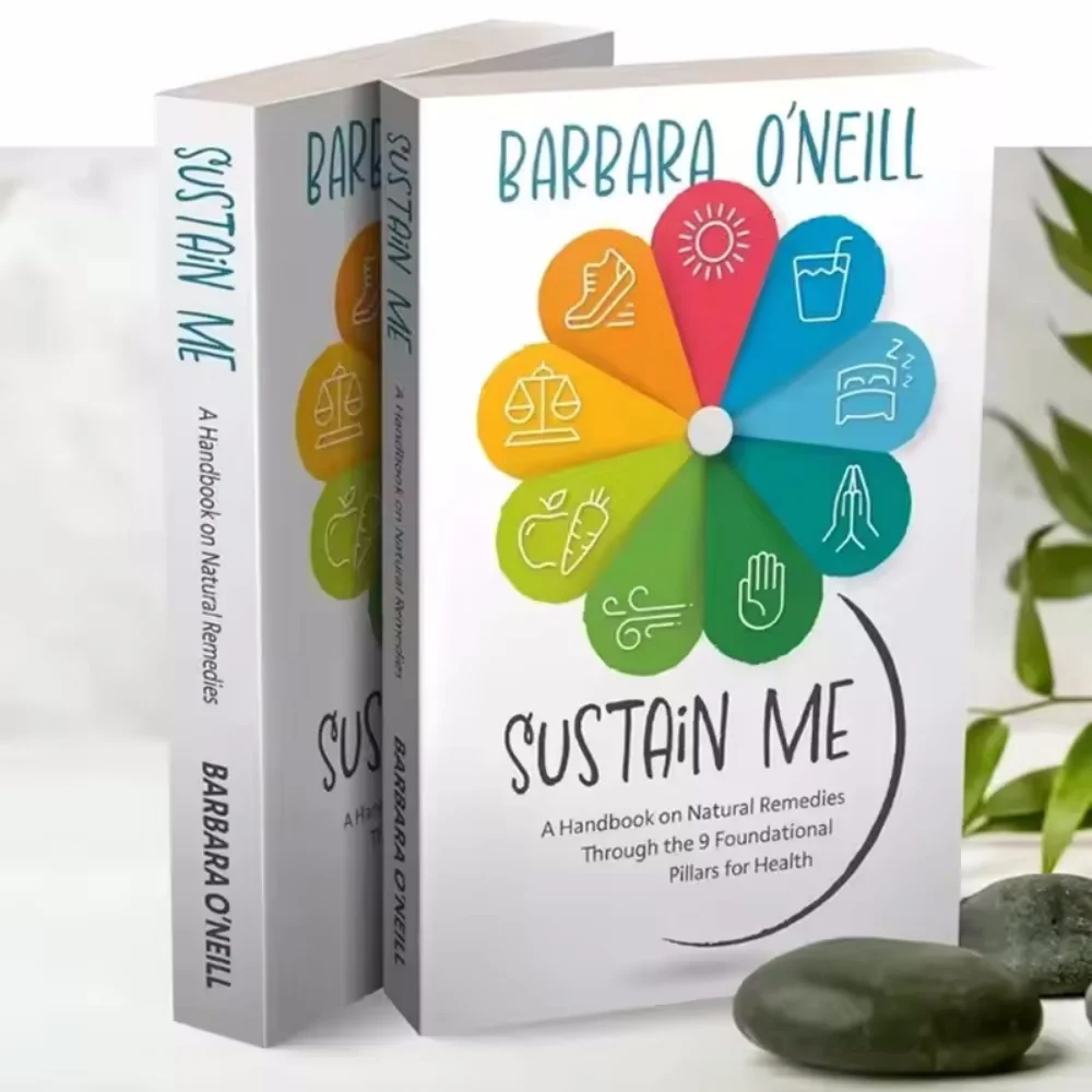 Sustain Me by Barbara O'Neill A Handbook of Natural Remedies The 9 Foundational Pillars for Health Guide Book in English