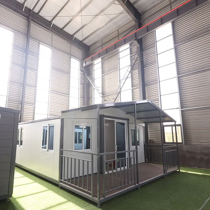 Container 20ft 2 Bedroom Mobile Tiny House Expandable Container Modular Tiny House For Office Hotel Prefab House