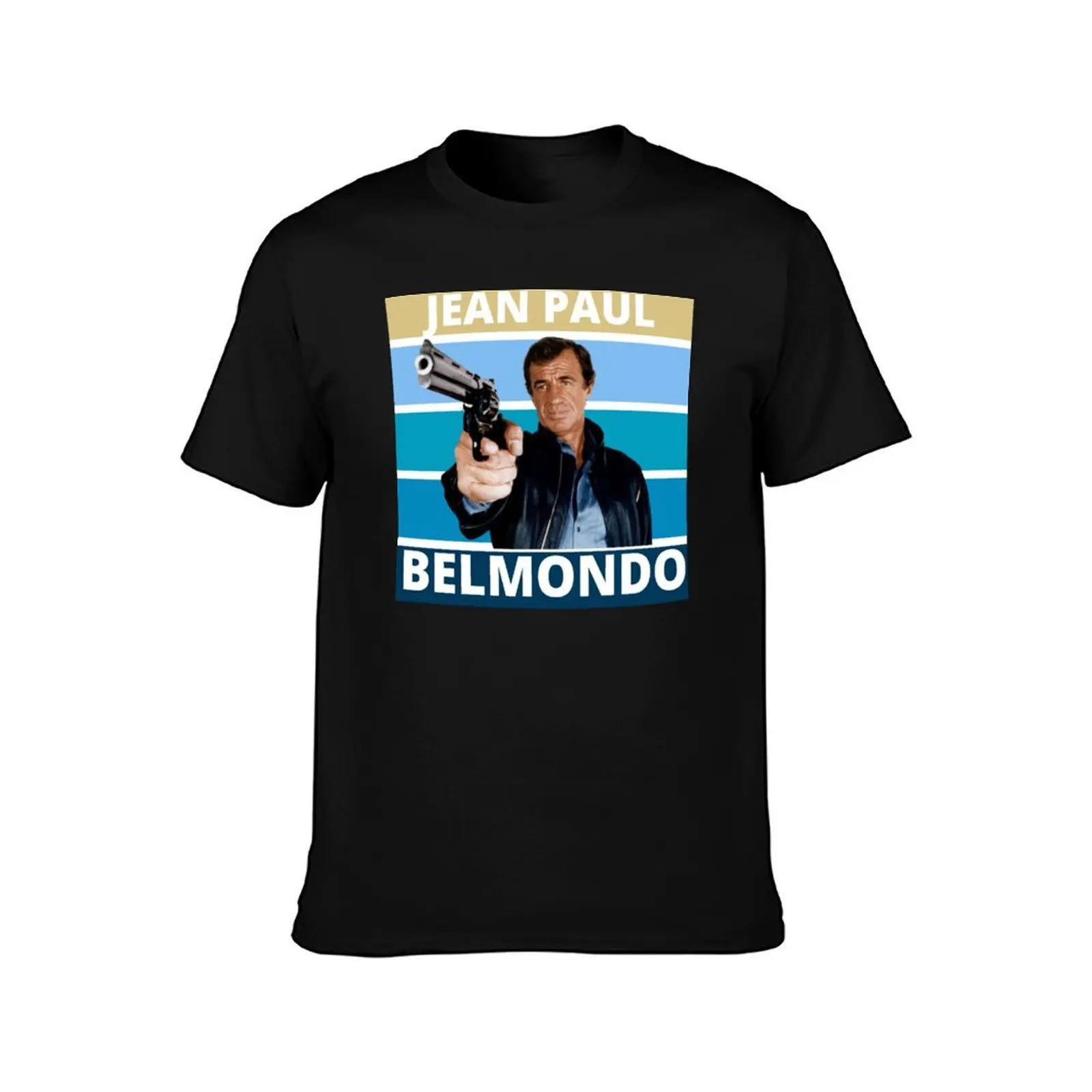 Jean Paul Belmondo- RIP- Jean Paul Belmondo Autographe T-Shirt, Summer Casual Cotton Tee, Oversized Streetwear Tops, 100% Cotton