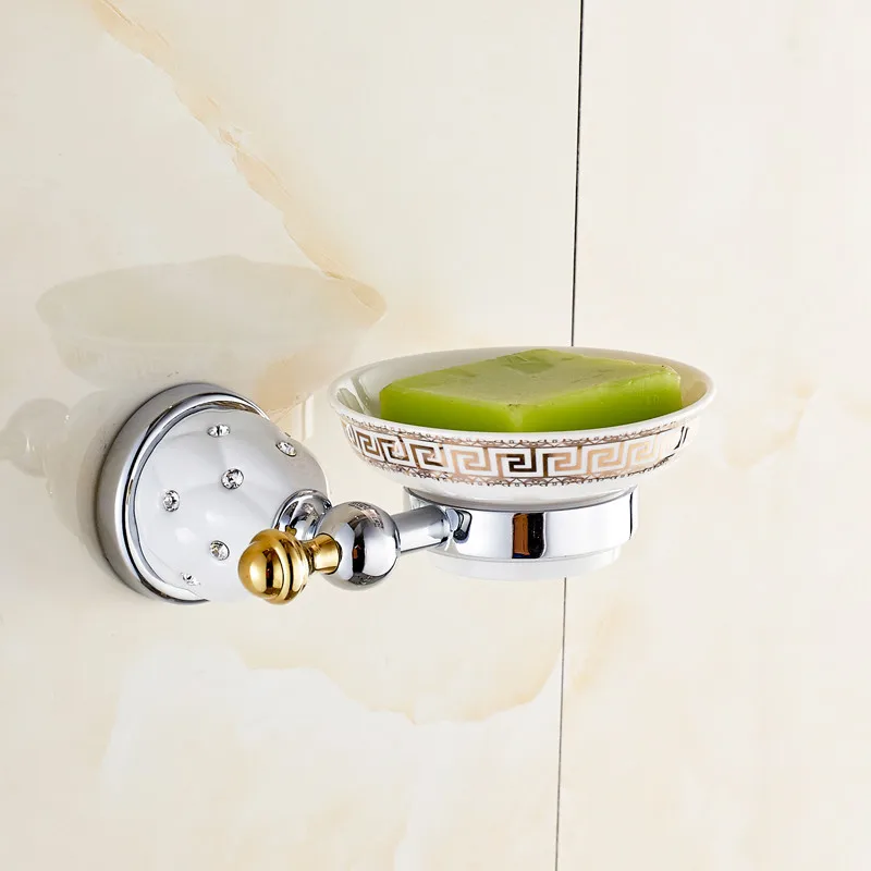 Wall-Mounted Soap Holder – Strong Suction Cup Soap Dish for Shower, No Drilling
