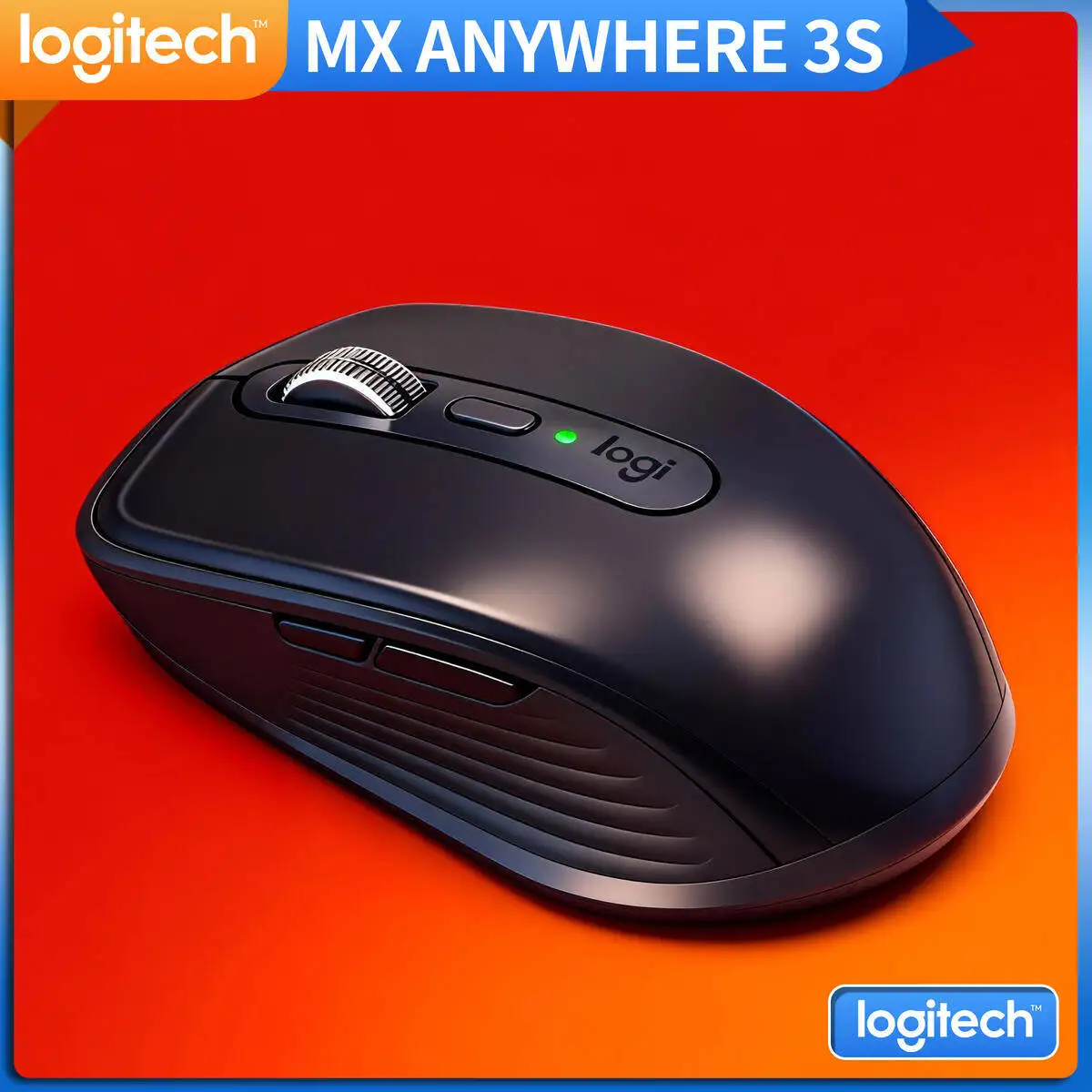 

Logitech Master Series MX Anywhere 3S Bluetooth Беспроводная бесшумная мышь Мягкий звук Офисный женский планшет