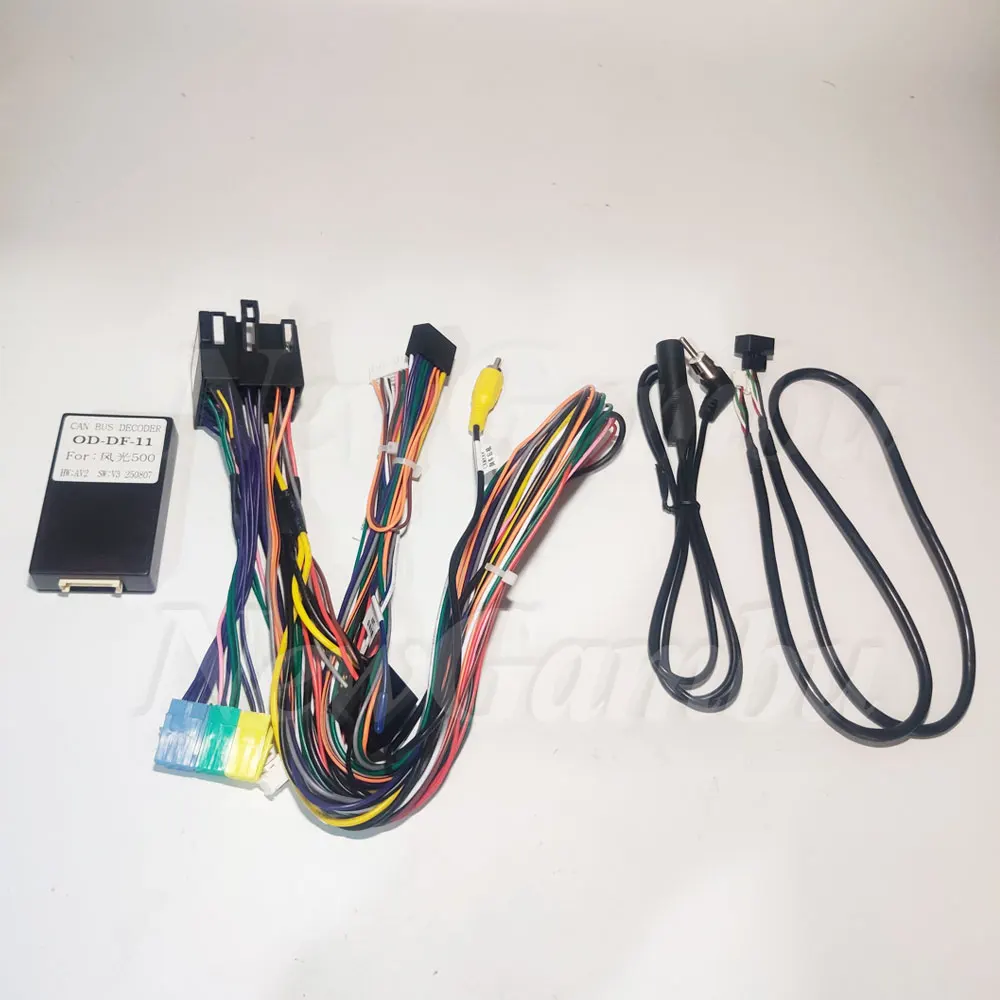 16PIN Car Wiring Harness Android For DONGFENG FENGGUANG 500 2021 CANBUS CABLE