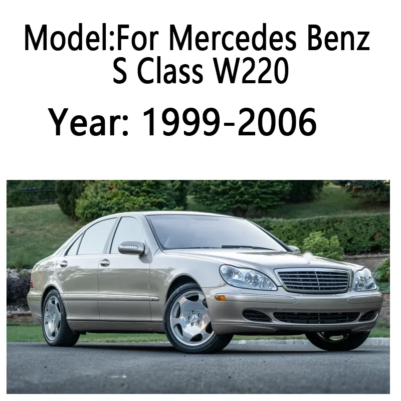 For Mercedes Benz S Class W220 1999-2006 Dashboard Mat Rug Cover Anti-slip Cushion Protective Avoid Light Sunshade Accessories view 3