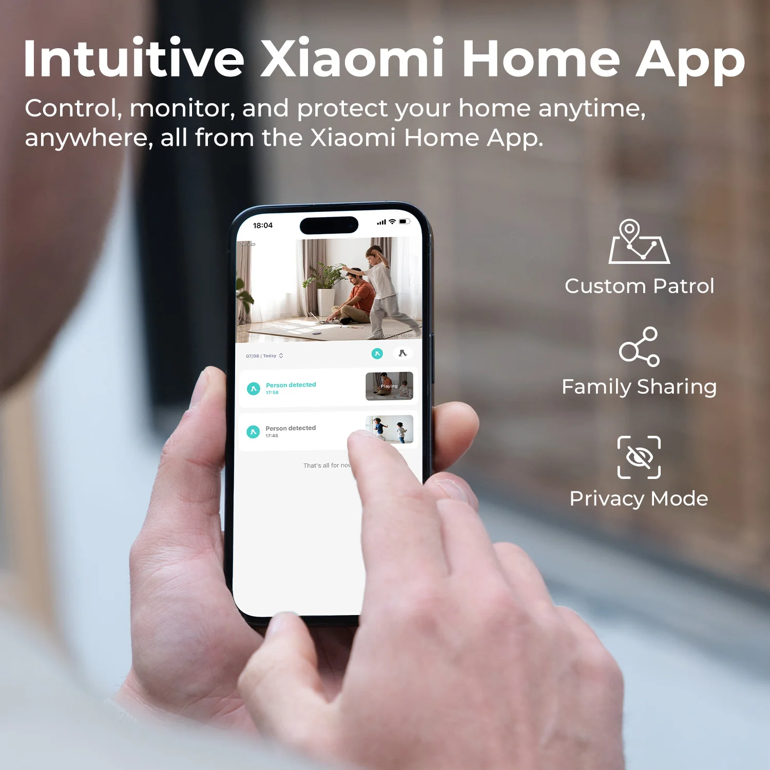 IMILAB C40 ホームセキュリティ 5G WiFi カメラ 室内カメラ 4K PTZ 赤ちゃん/ペット用 人物・ペット追跡 強力なAI検知 Mihome対応