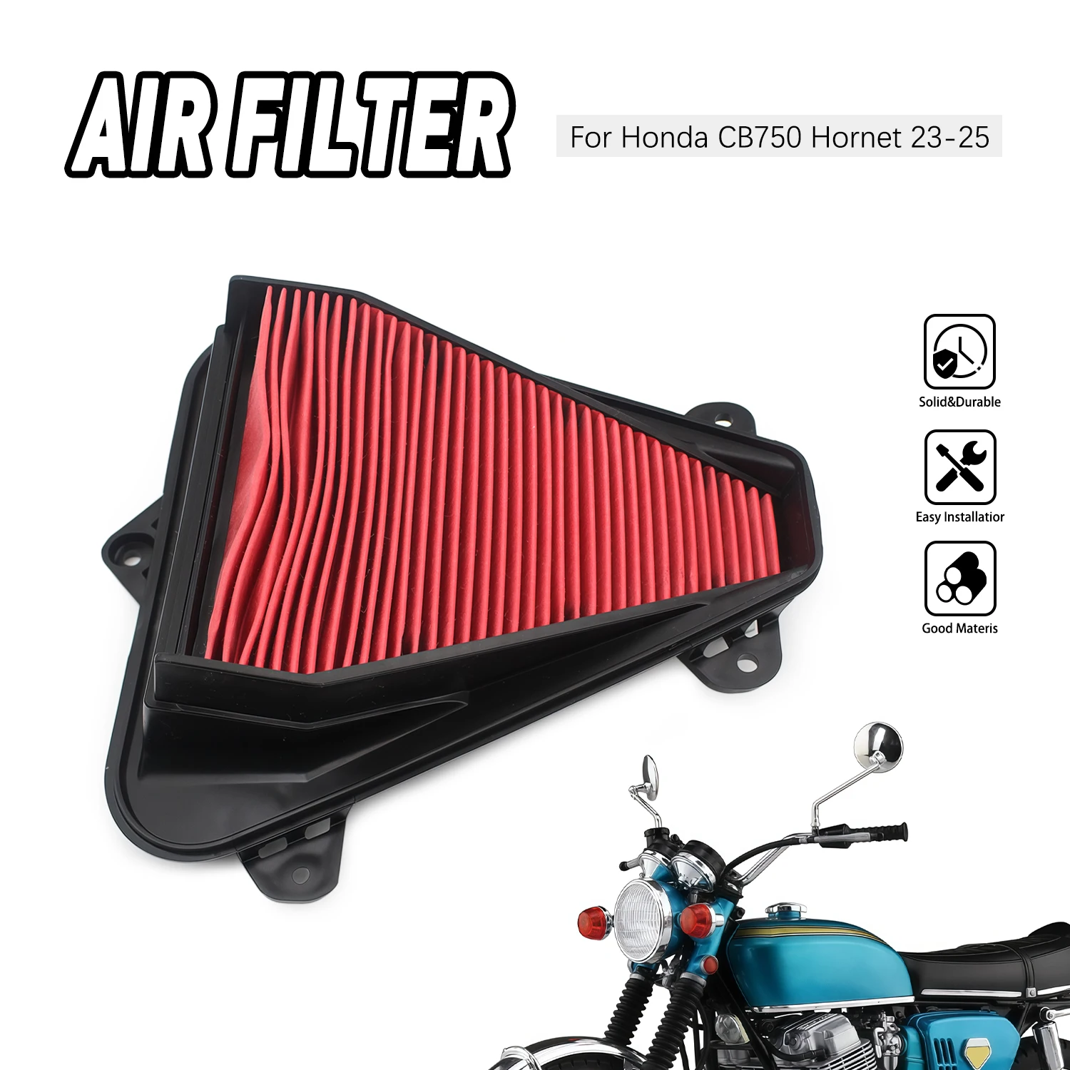 

High Air Filter Off Road Motorcycle Parts For Honda Transalp XL 750 XL750 CB750 Hornet CB 750 2023-2025