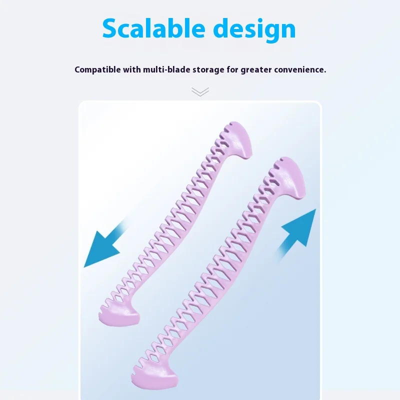 أغطية شفرات التزلج على الجليد القابلة للتمدد، أغطية حماية ناعمة من مادة TPU لهوكي الجليد، أغطية حماية قابلة للتعديل لزلاجات الشكل #6