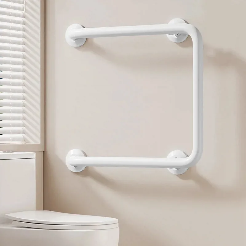 Resin Bathroom Safety Grab Bar for Elderly Non Slip Toilet Handrail Wall Mounted Support Handle for Disabled Accessibility