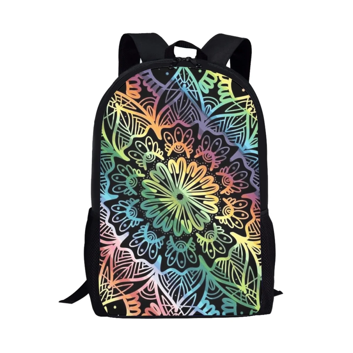 Fashion Mandala Orthopedics School Bags Kid Casual Backpack In Primary Schoolbag For Teenager Boys Girls Large Capacity Backpack