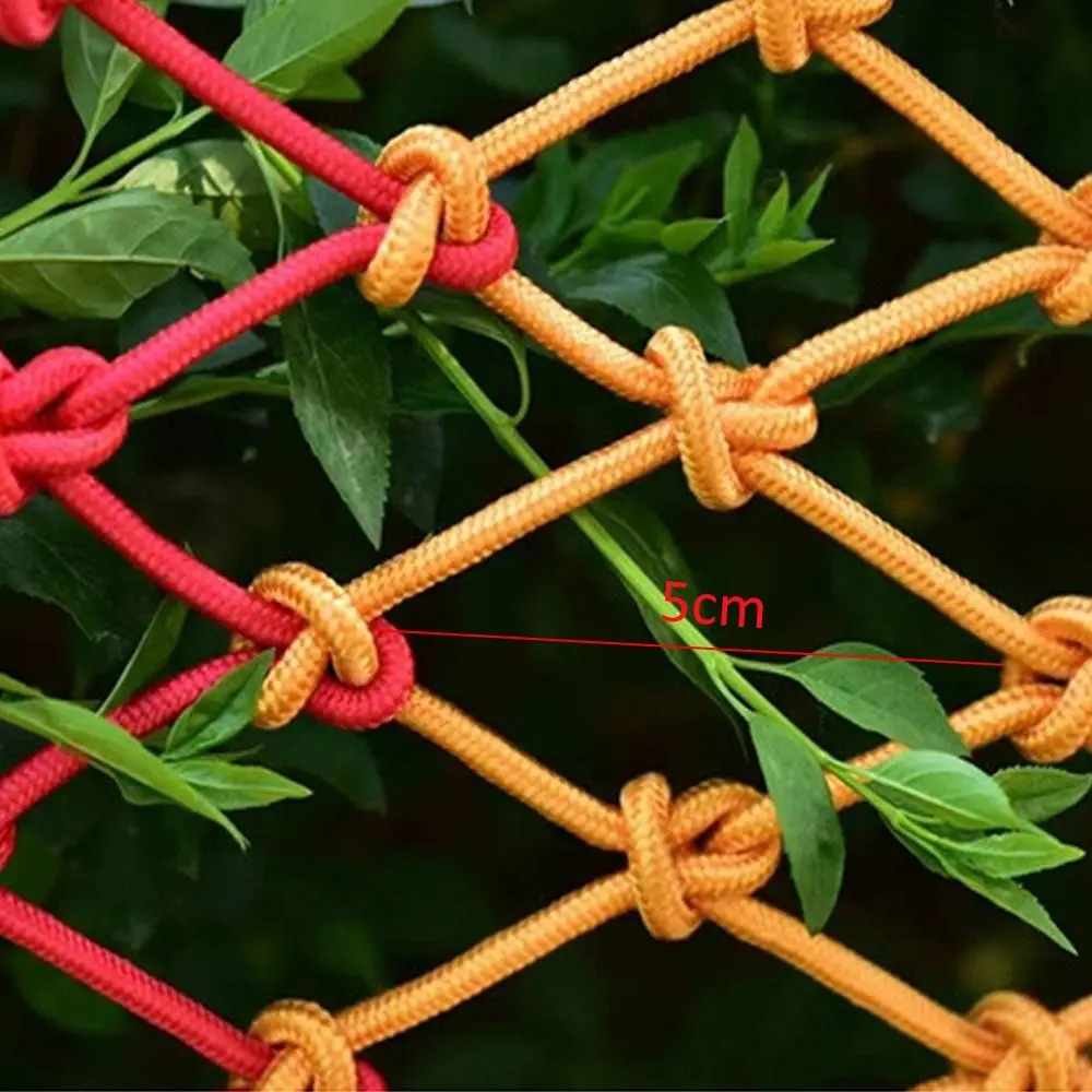 New 5cm Hole Rope Net Balcony Playground Netting Unisex Safety Net Patio Stair Anti Fall Net