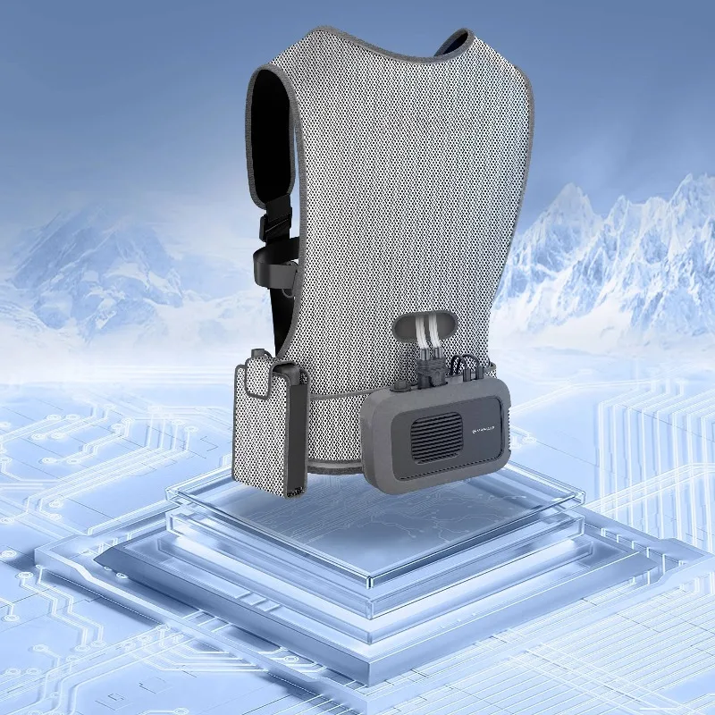 

Cooling Vest Refrigerated Clothing Air Conditioner Clothes Cooling With JWY-1A