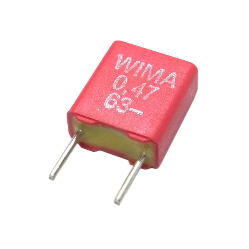 

30PCS/New Genuine German 0.47uF 63V MKS2 Film Capacitor 474/470nF