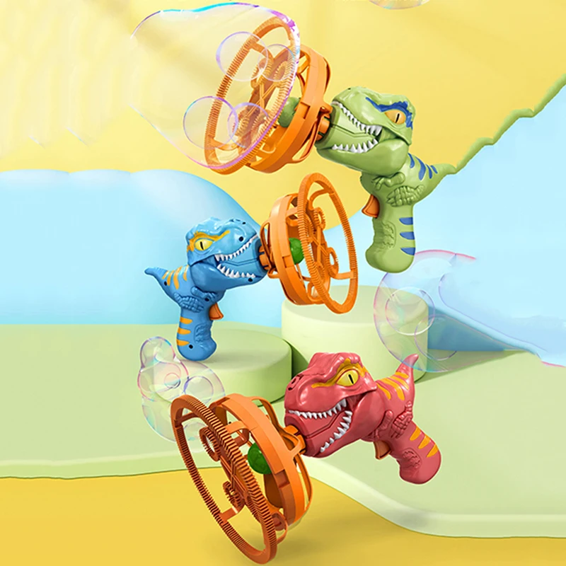 آلة فقاعات الفقاعات آلة فقاعات الديناصورات ألعاب مناسبة للأطفال والأطفال الصغار هدايا حفلات أعياد الميلاد #6