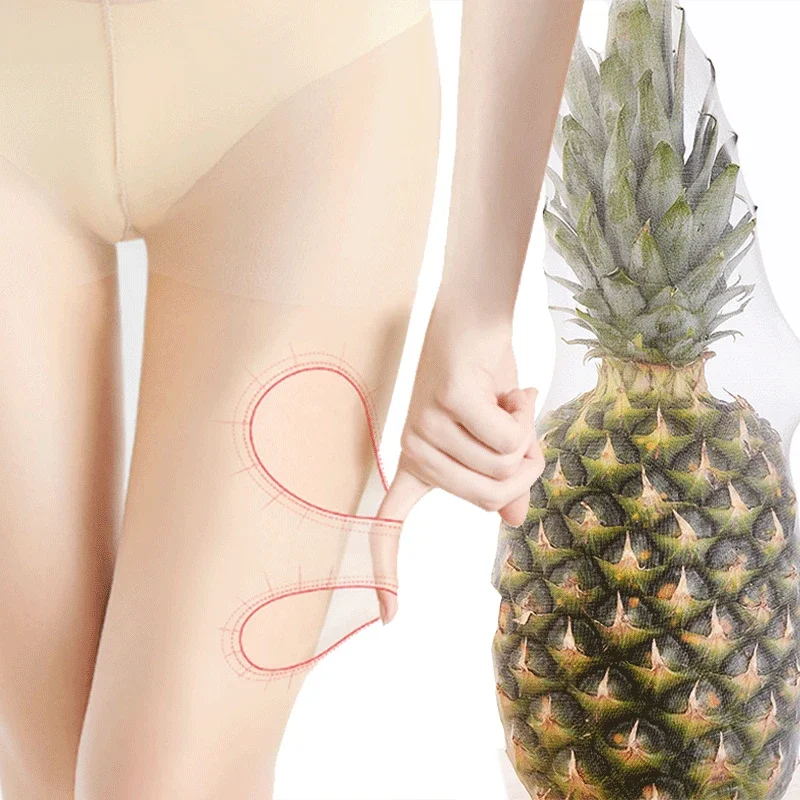 

Pineapple Anti-scratch Women Stocking Summer Legging Pantyhose Thin Invisible Stockings Plus Size Leggings Breathable Tights