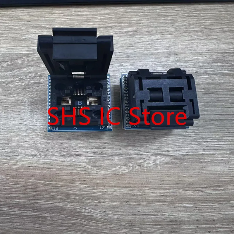 TQFP32 QFP32 TO DIP28 TQFP44 QFP44 TO DIP40 IC Programmer Adapter Chip Test Socket Burning Seat Integrated Circuits