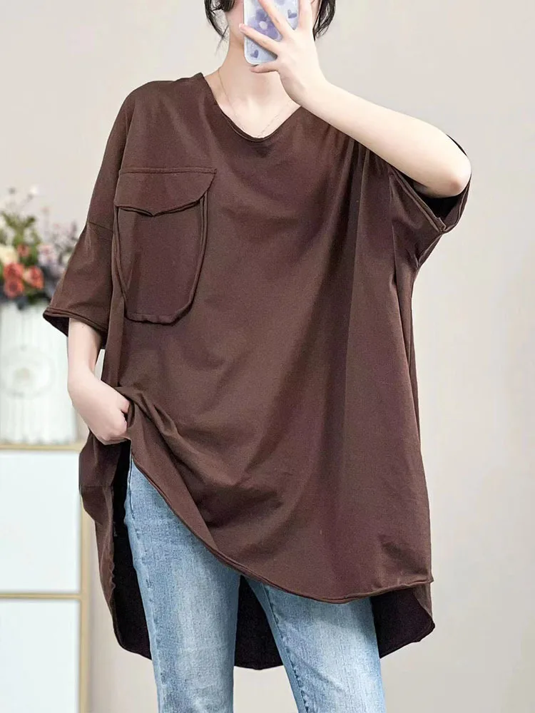 Max LuLu 2023 Fashion Tops Summer Womens Luxury Loose Casual Pockets Oversized Tee Shirts Korean Ladies Vintage Harajuku Clothes