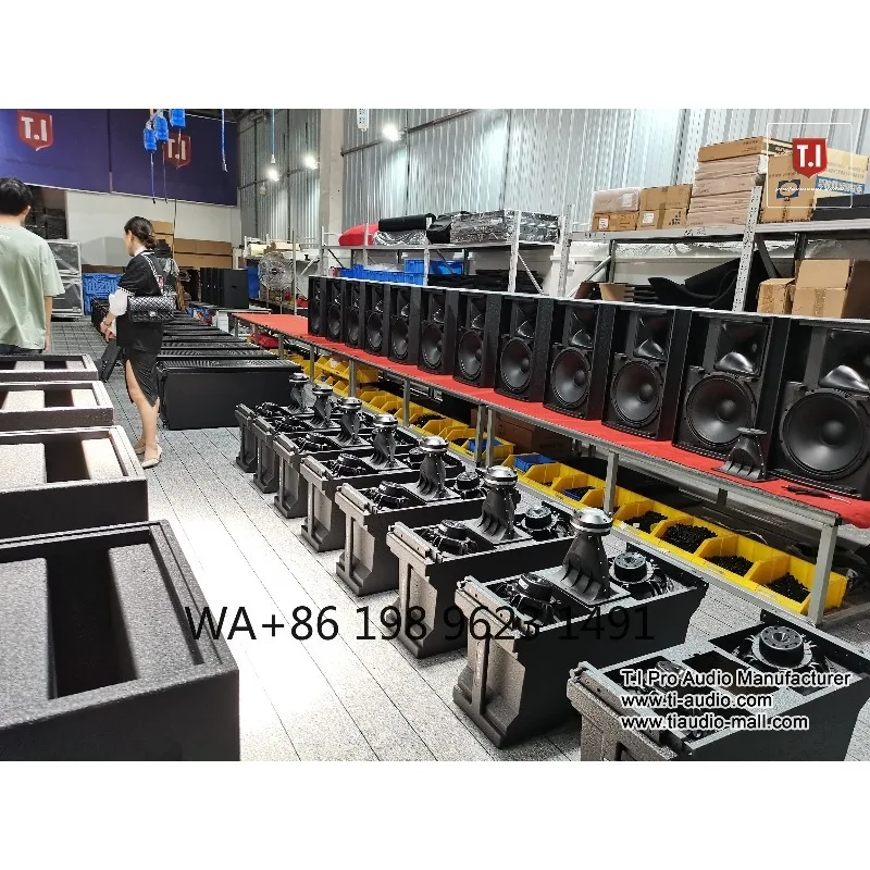 Subwoofer Activo de 18 Pulgadas, Sistema de Sonido Profesional para Escenario