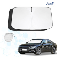 For Audi A6 C5 C6 C7 2004-2024 Windshield Sun Shade Sunshade Sun Visor Protector Foldable Blocks UV Rays Keep Car Cooler