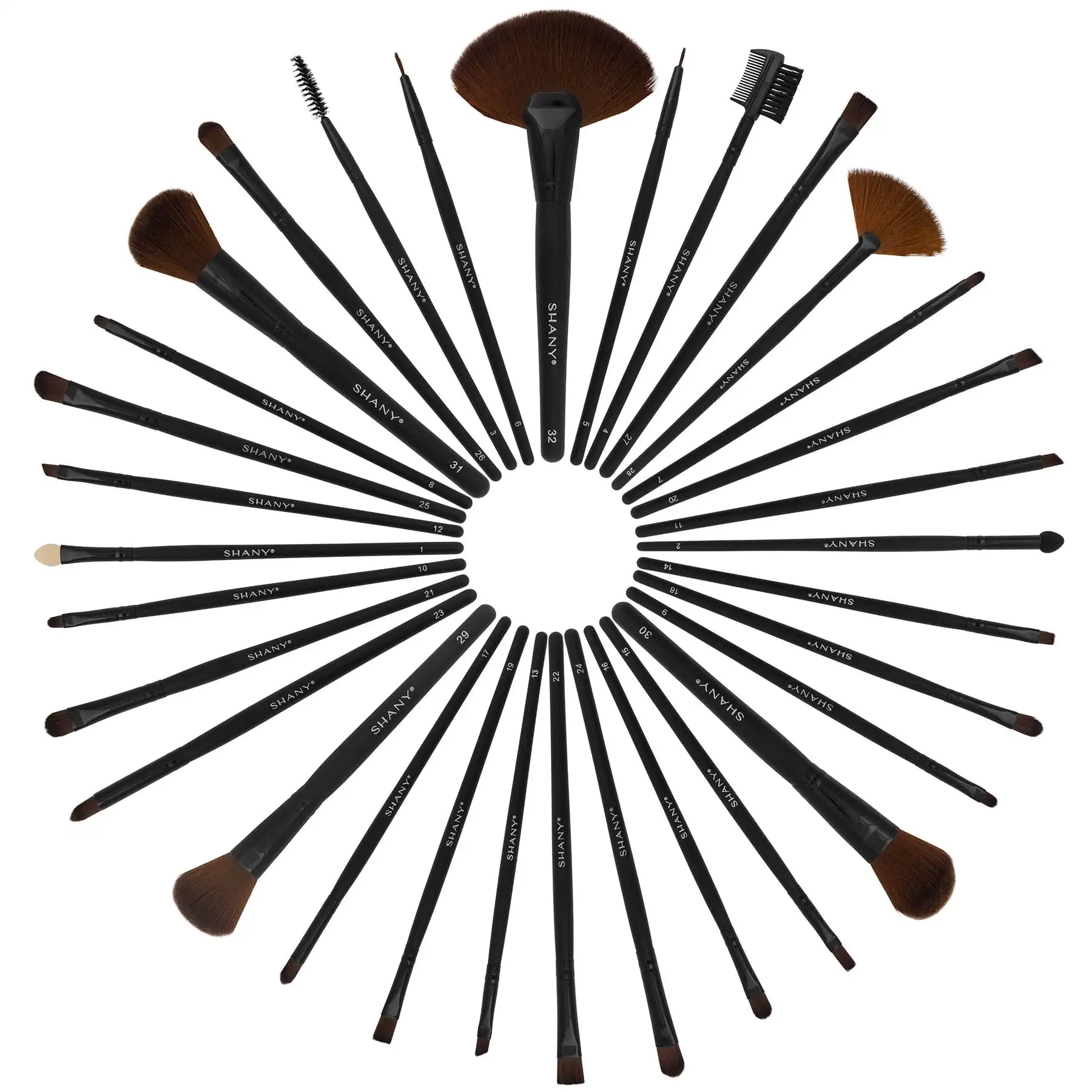 Brochas de maquillaje, base sintética de primera calidad, corrector en polvo, sombras de ojos, juego de brochas cosméticas