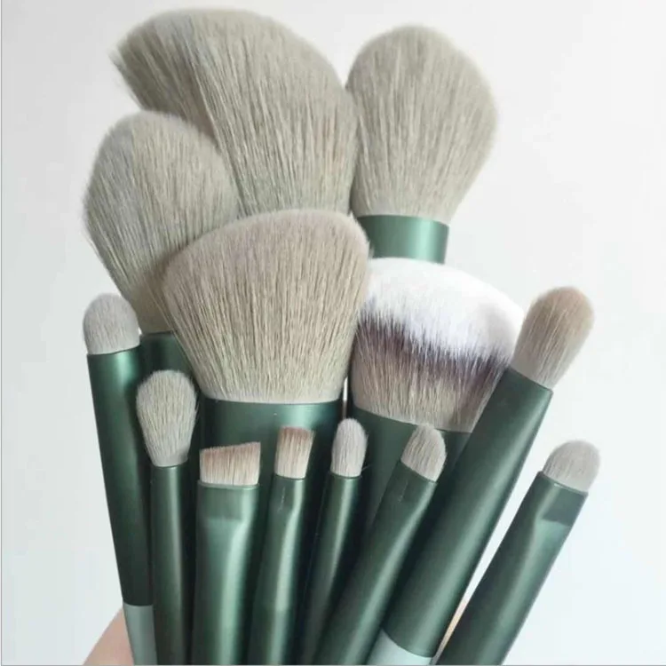 13PCS Makeup Brushes Set Professional Soft Fluffy Eyeshadow Eyeliner Blush Eyebrow Lip Foundation Contouring Brushes Makeup Tool