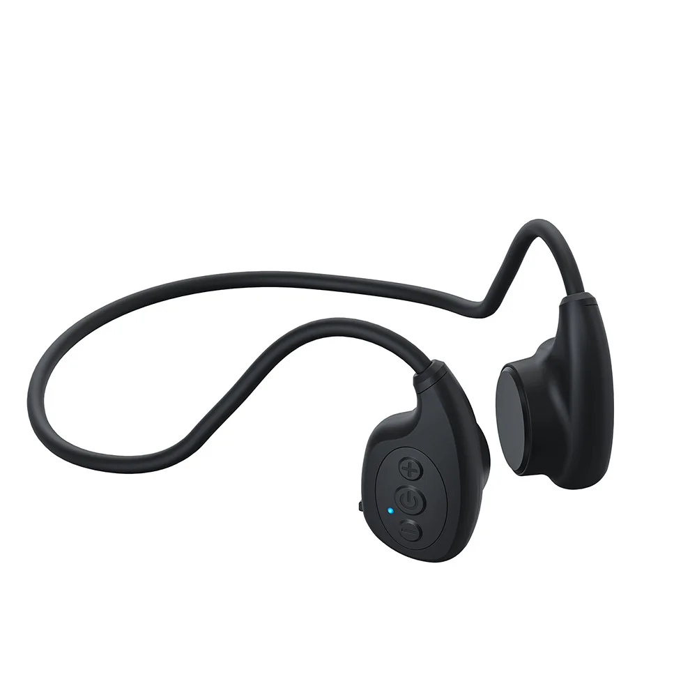 12h working time Bone Conduction Wireless Earphone Sport Blu