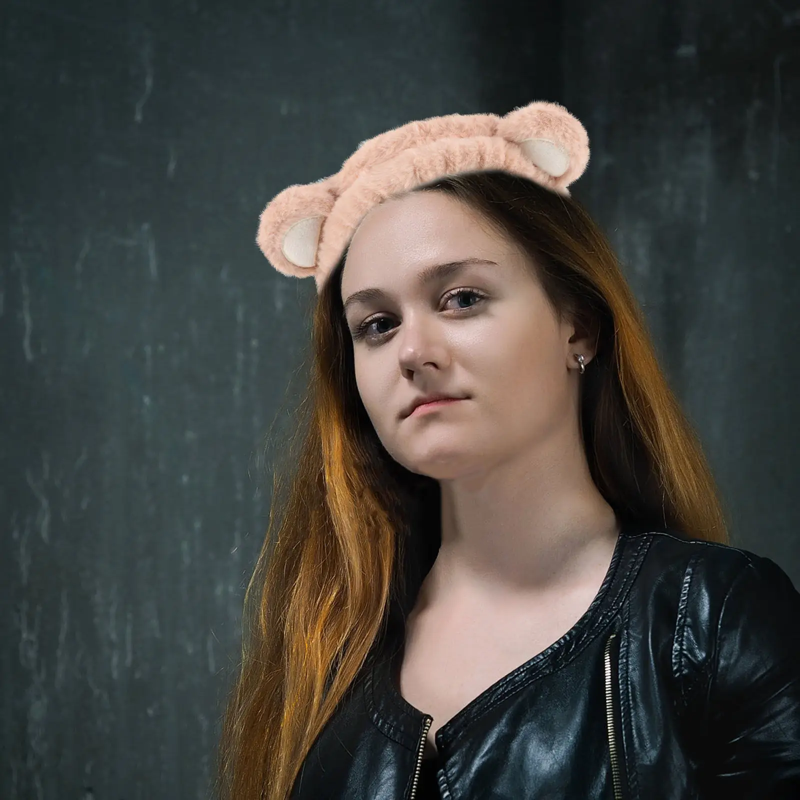 

Набор: повязка на голову с медвежьими ушками и повязки на запястья, мягкие, регулируемые, водонепроницаемые, для ухода за кожей, макияжа, душа, умывания, спа-процедур, аксессуары для волос