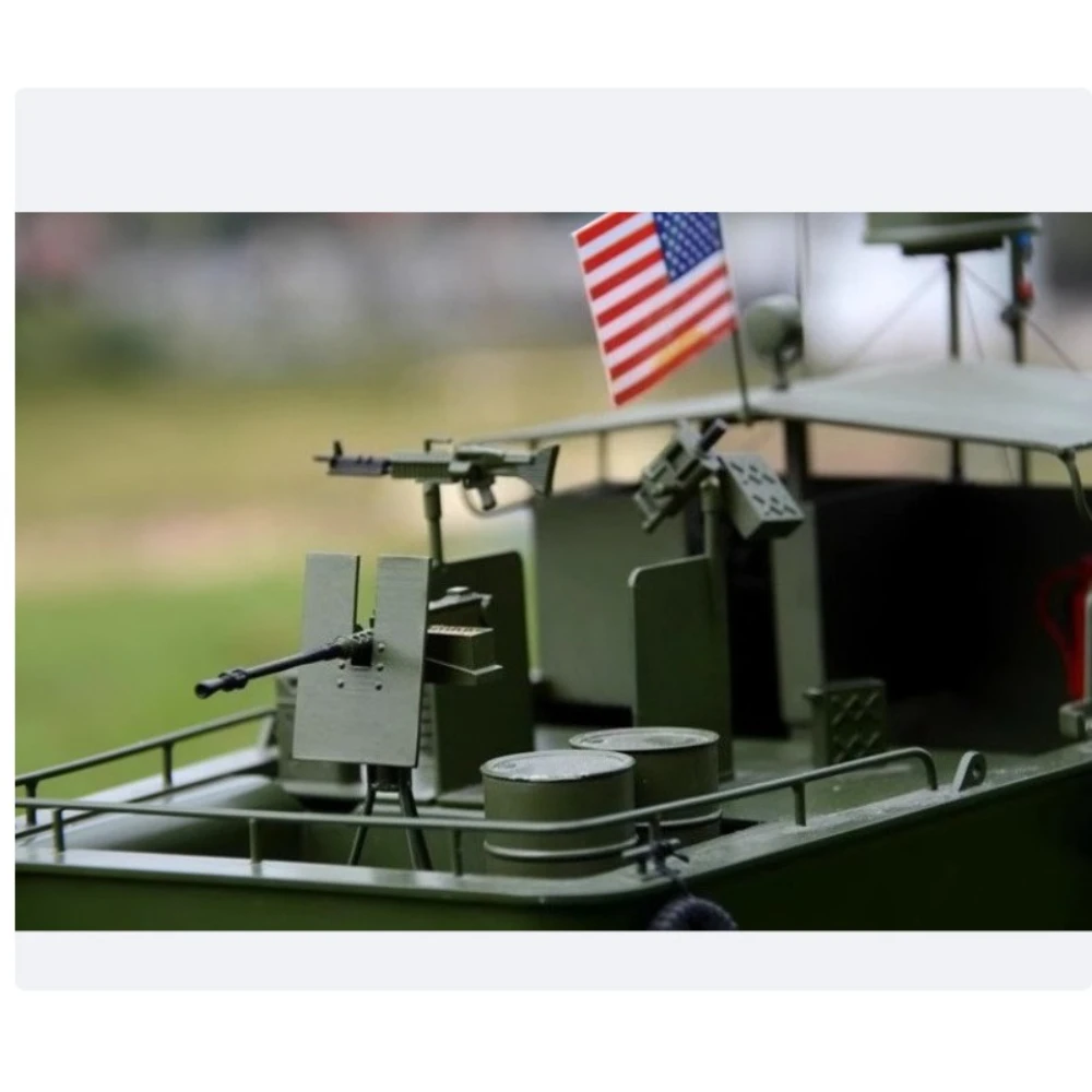 Barca RC 1:18 Nave della Patrol Inlandia Versione RTR Getto d'Acqua Propulsione Modello di Barca d'Assalto Giocattolo Modello di Nave di Controllo Remoto per Adulti