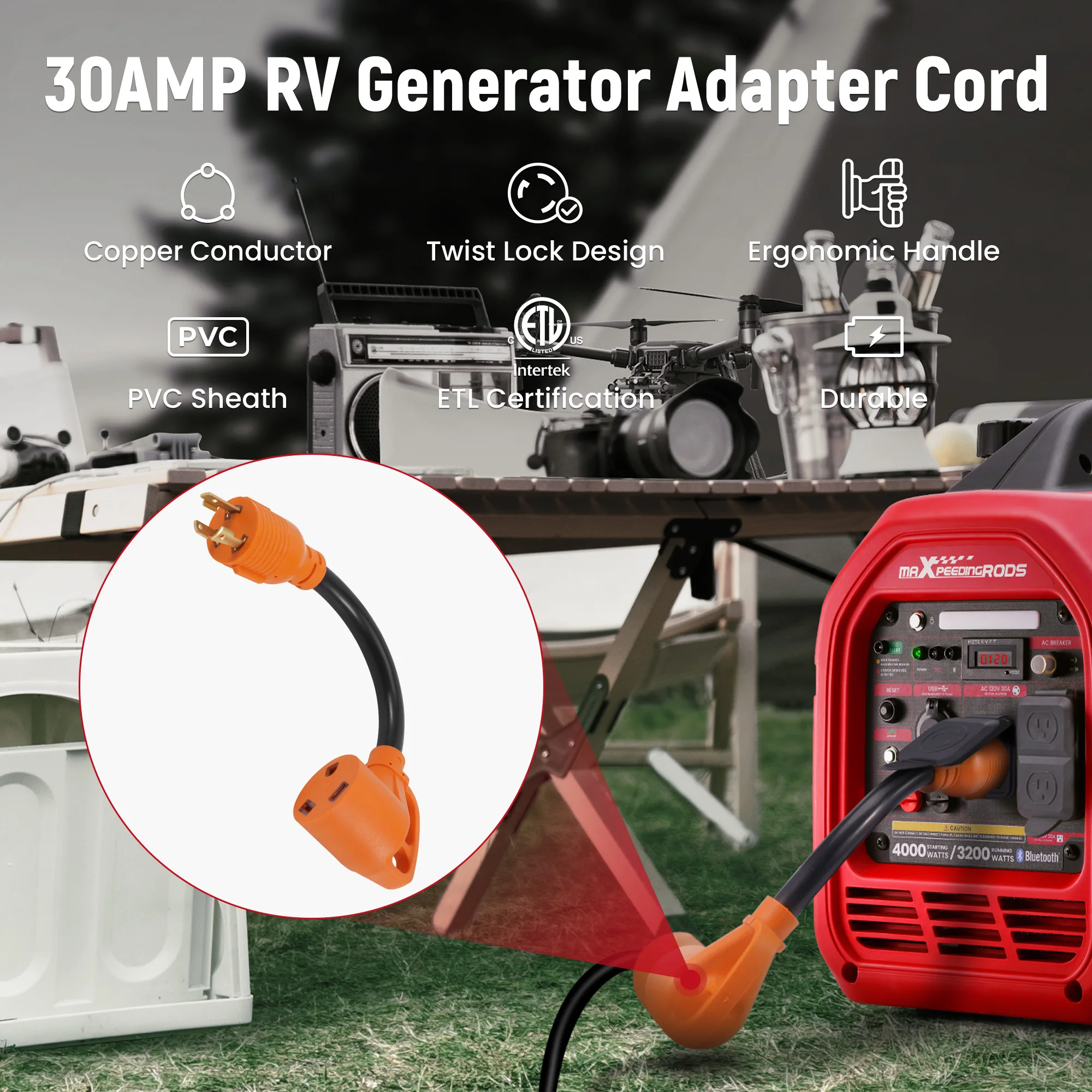 10AWG Generator Pow…