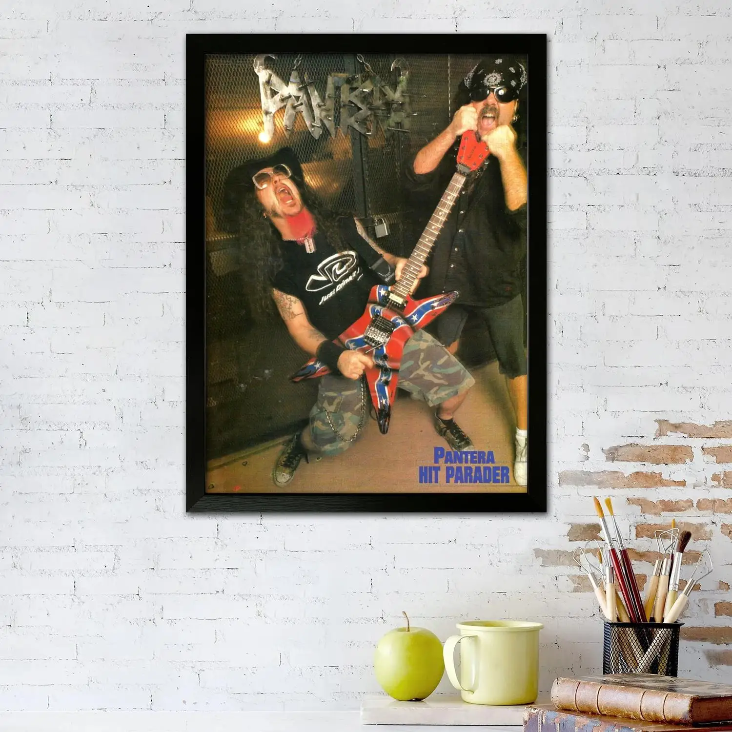 dimebag darrell Canvas Art Poster and Wall Art, Picture Print, Modern Family Bedroom Decor,Decorative painting