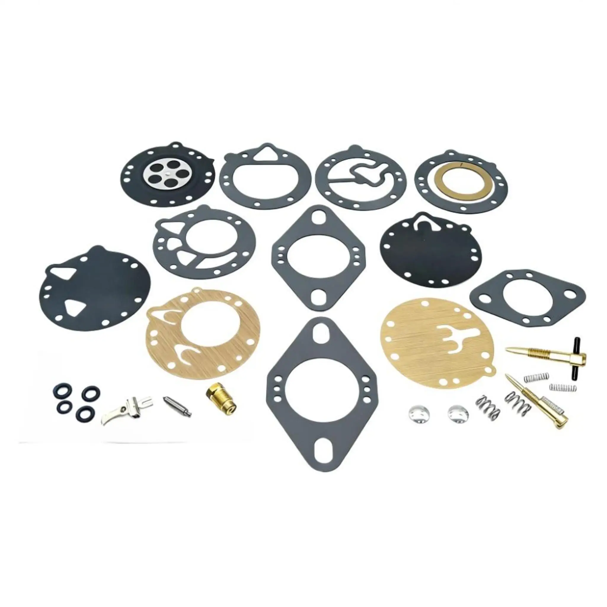 HR451465 Carburetor Repair Kit for Winderosa 07406 Snowmobile with Full Set of Jets Needles Seats and Float Valves
