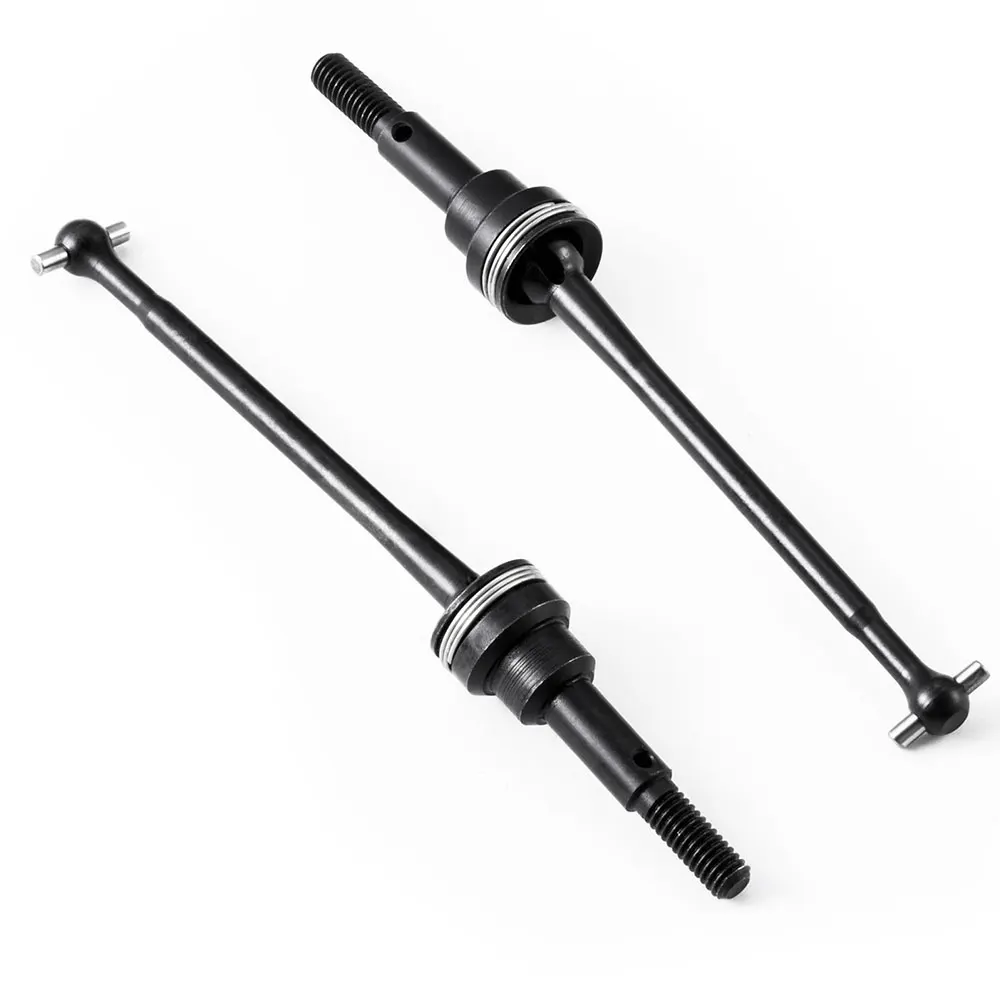 YEAHRUN – essieu avant en acier CVD, 2 pièces, arbres d'entraînement pour WLtoys 12428 1/12 RC, pièces de mise à niveau de voiture