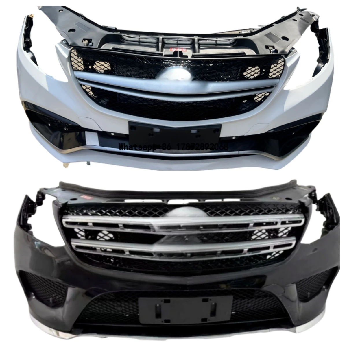 

Front Nose Body Kit for GLS350 W166 Includes Bumper Grille Fenders Hood Headlights Disassembly parts