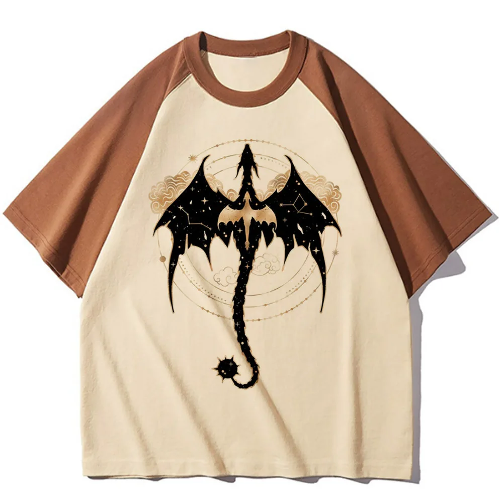 Dragon tshirt women modern style t shirt girl manga clothes