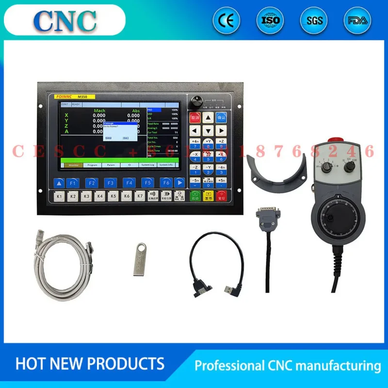 M350 3/4/5-Axis Offline Motion Controller Engraving And Milling Machine System Supports Automatic Tool Change ATC Multi-Process