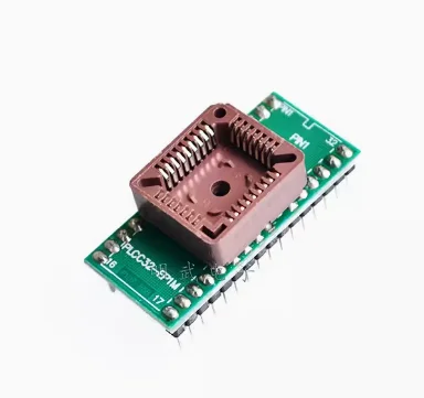 مقبس محول IC مبرمج ، PLCC32 إلى DIP32 ، PLCC44 إلى DIP40 ، 10