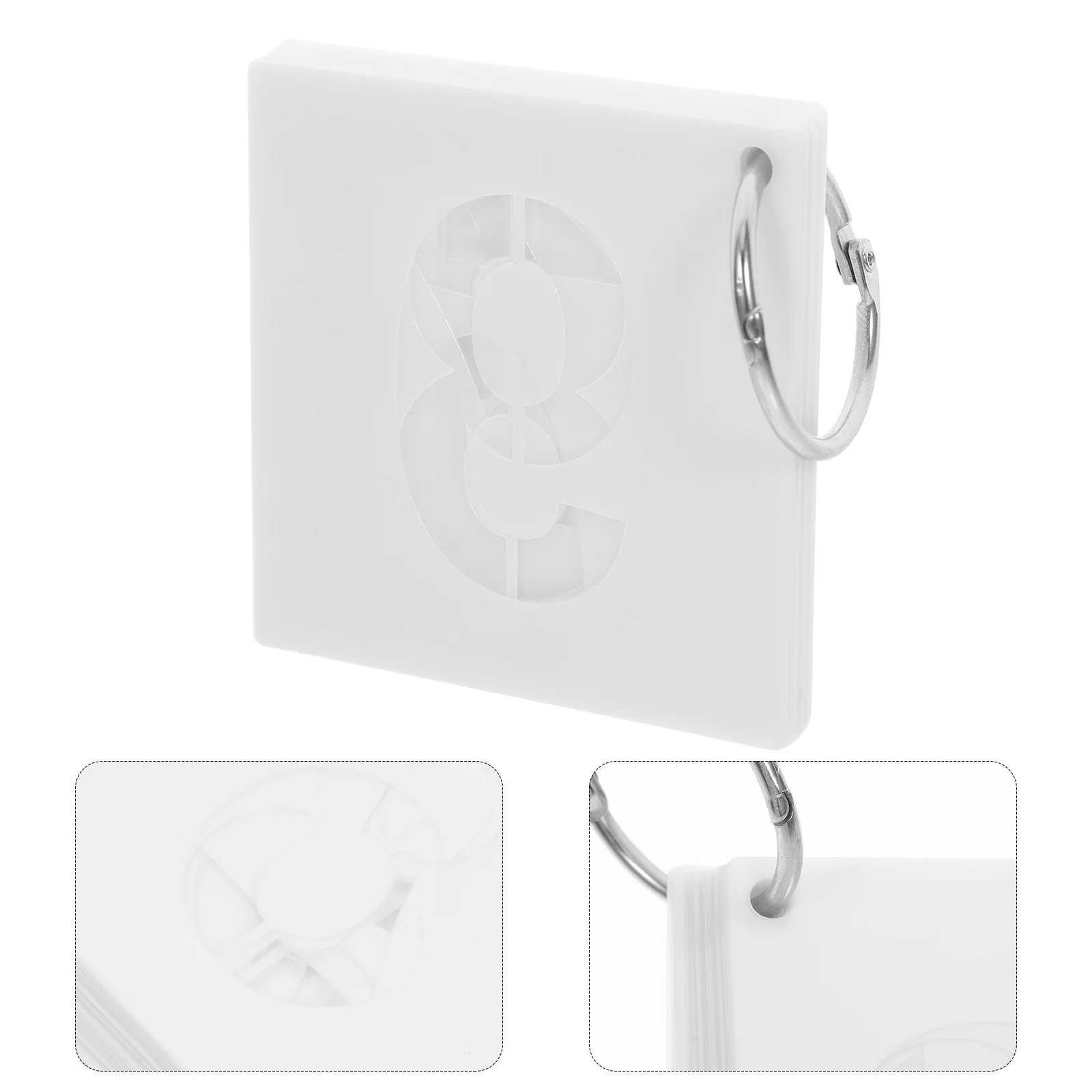 36 шт трафареты с буквами и цифрами