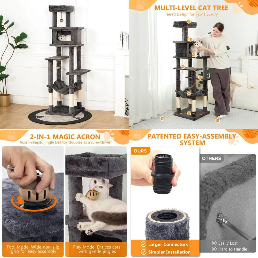 65 Large Indoor Cat…