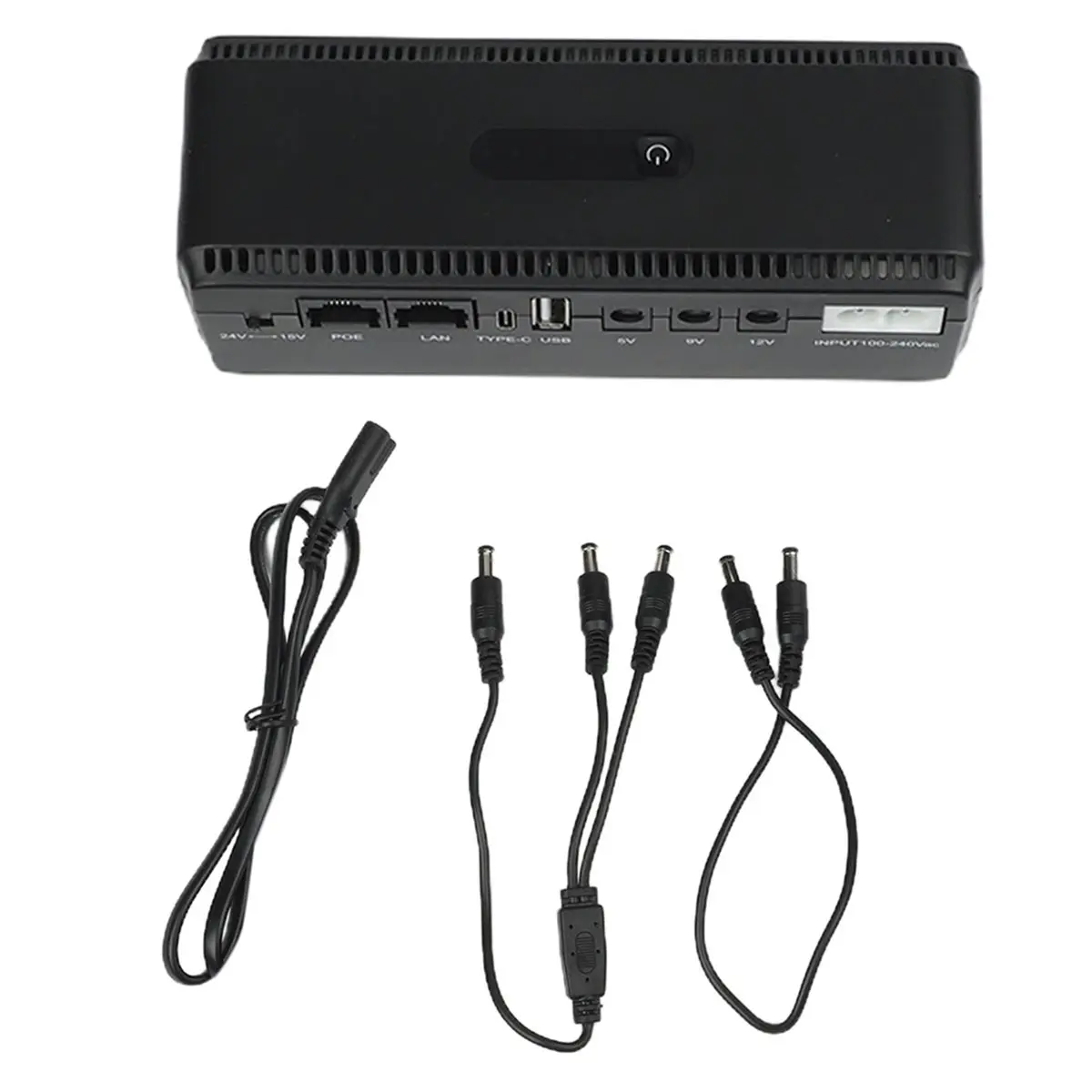 A32I Uninterruptible Power Supply AC 100-240V Input 50-60Hz for DC UPS Backup Battery 8800MAH Circuit Protection Spare US