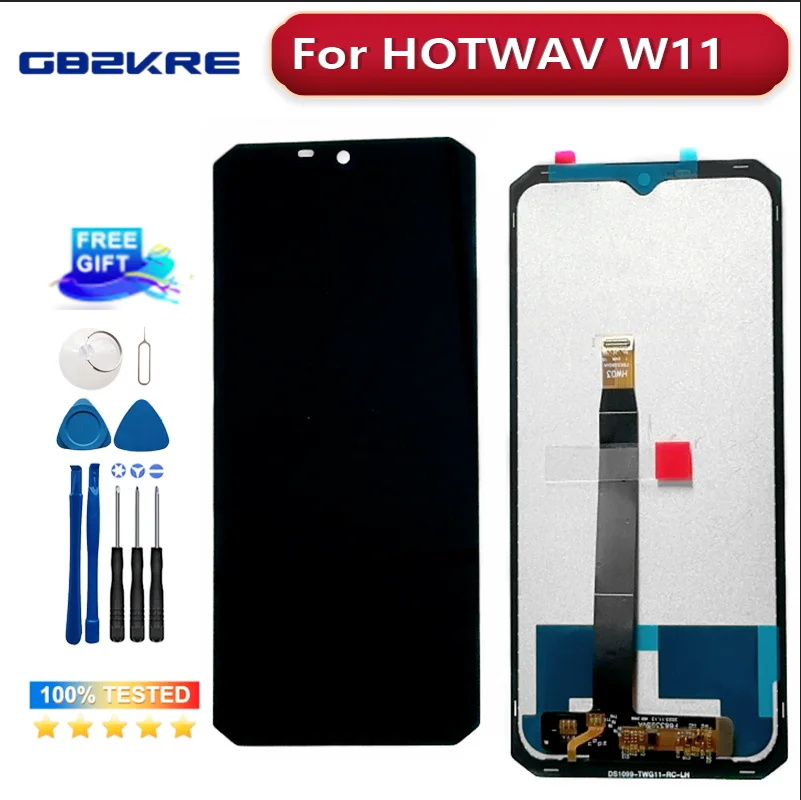 6.6 inch New Original For HOTWAV W11 LCD Display Touch Screen Digitizer Assembly 100% New LCD Touch Digitizer